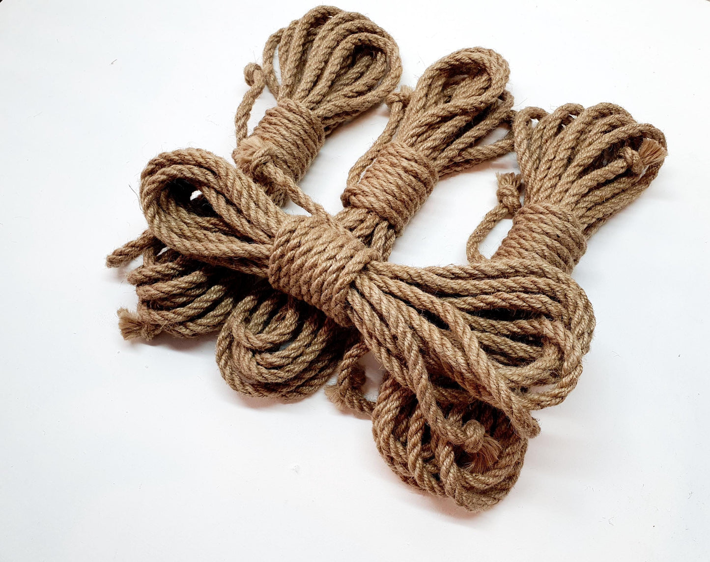 Shibari Rope Set - Natural Jute 4x8m (26ft) Oil-Treated