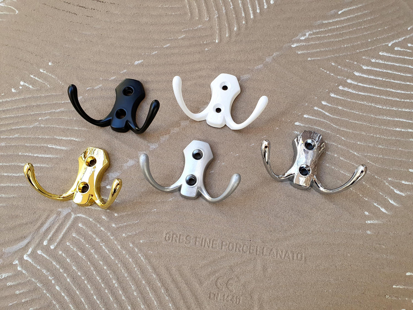 Handmade Cotton Rope Toilet Paper Holder - Metal Hook Wall Mount